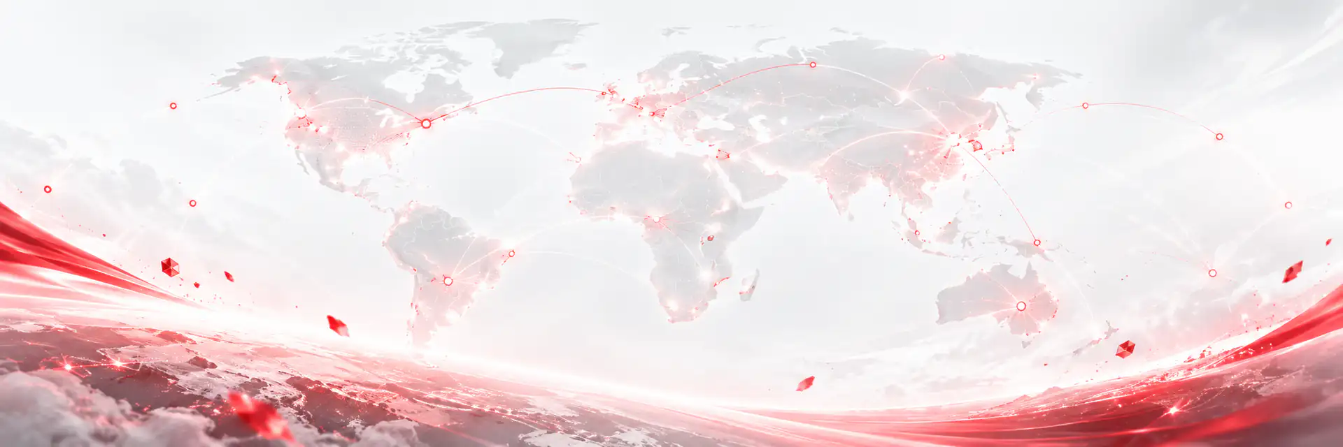 World map of TRON's global reach